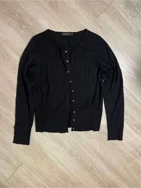💜 The Limited black cardigan size L